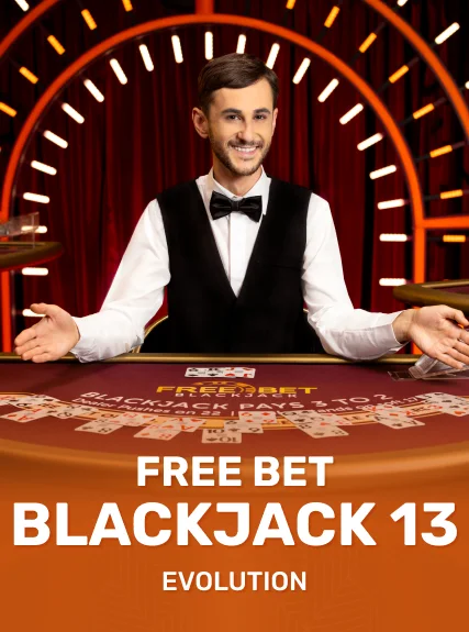 Free Bet Blackjack 13 game tile